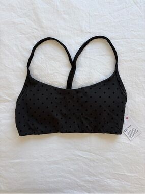 Lululemon Polka Dot Flow Y Bra